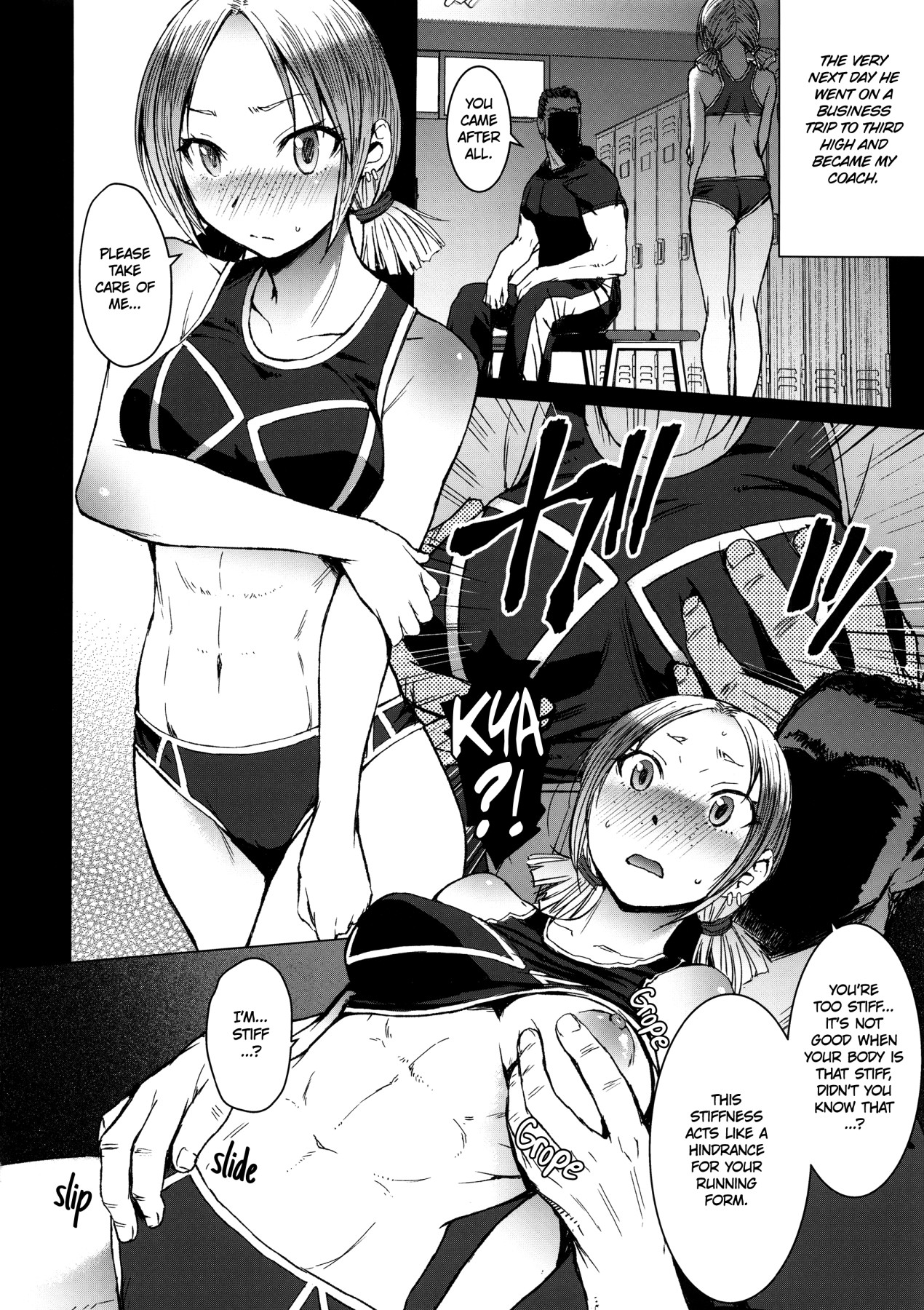 Hentai Manga Comic-Fucking a Blonde Girl On The Ground-Read-11